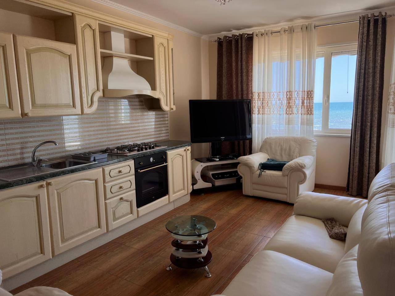 Sea View-Apartment On The Beach - Durrs2 Durrës Exterior foto