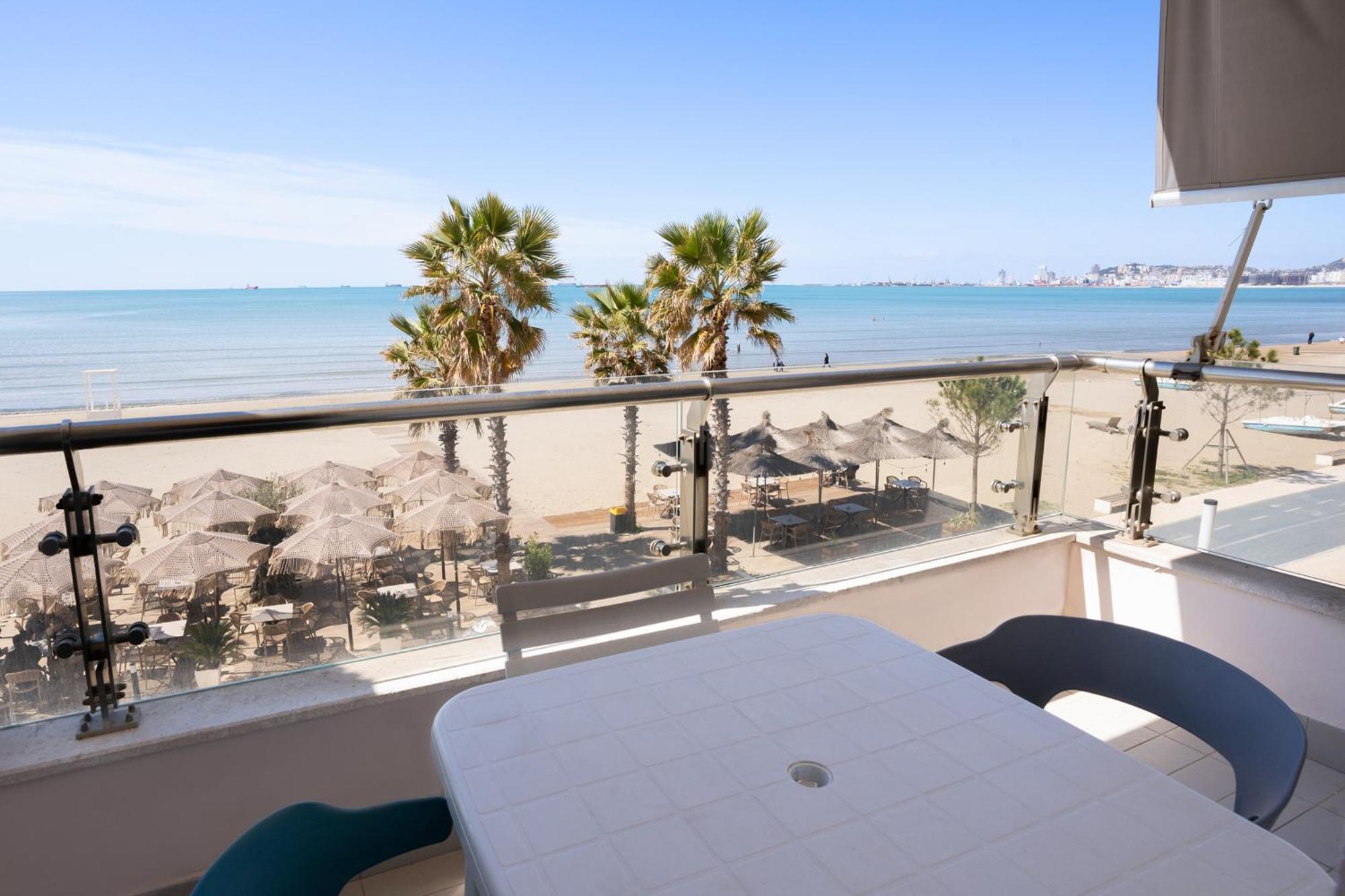 Sea View-Apartment On The Beach - Durrs2 Durrës Exterior foto